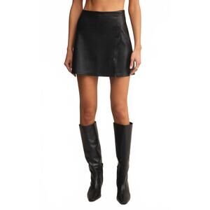 NEW Z SUPPLY allegra mini skirt in black